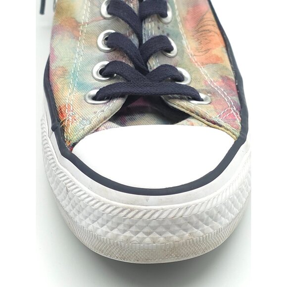 Converse All Star Women's Tye-Dye Floral Low Top Sneakers Size 7 US - Picture 14 of 15